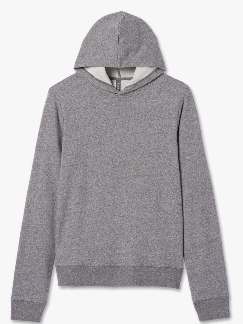 Vuori Heather Gray Lightweight Cypress Hooded Sweatshirt
